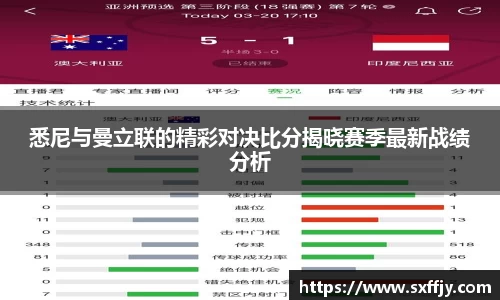 悉尼与曼立联的精彩对决比分揭晓赛季最新战绩分析